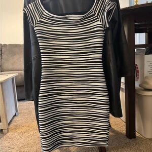 Y2K Wet Seal Striped Dress